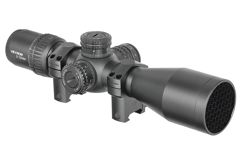 Veyron 3-12x44IR SFP Compact Riffel Kikkertsigte