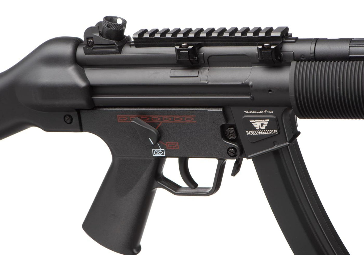 Jing Gong PM5 SD5 helmetal S-AEG - Sort