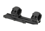 Leapers Accu-Sync 25.4mm Mellem Profil 50mm Offset Rings - Sort