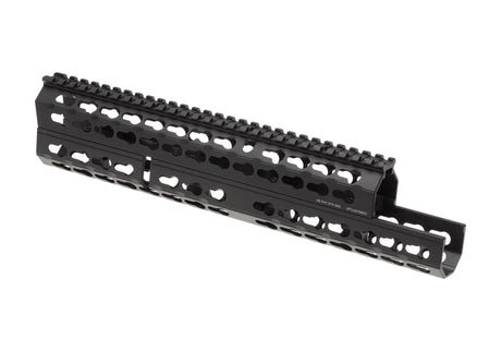 Leapers AK 13.5 Tommer Super Slim Keymod Forskæfte CN - Sort