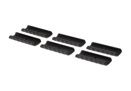 Leapers Lav Profil Picatinny Panel Covers 6pcs - Sort