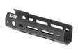 Clawgear AK47 Short Slick Forskæfte M-LOK - Sort