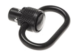 Leapers Heavy Duty Steel Push Button QD slingsvivel 1.4 Tommer