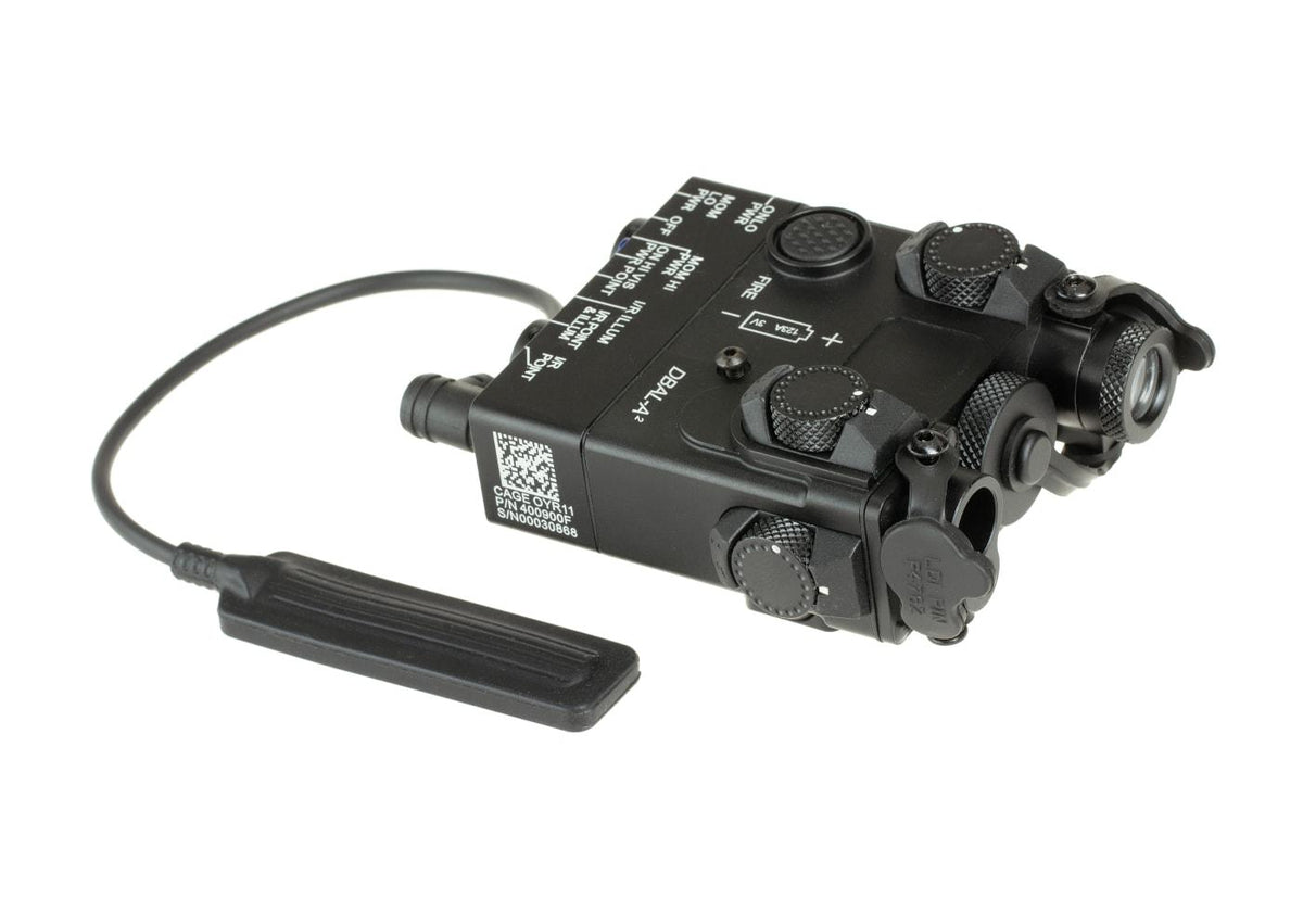 WADSN DBAL-A2 Illuminator / Laser Module Blå + IR Aluminium - Sort