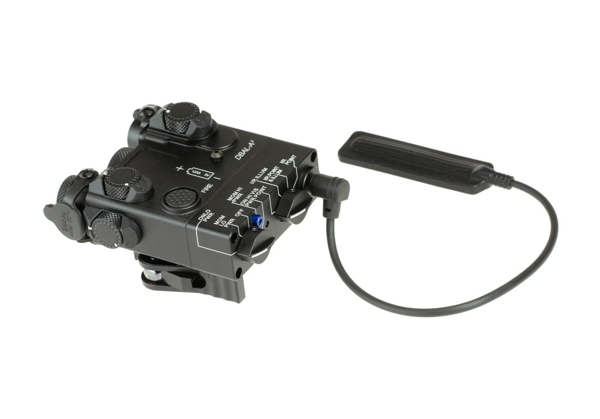WADSN DBAL-A2 Illuminator / Laser Module Blå + IR Aluminium - Sort