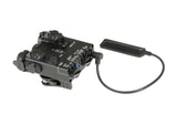 WADSN DBAL-A2 Illuminator / Laser Module Blå + IR Aluminium - Sort