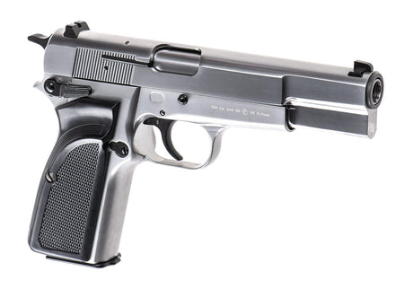 WE Hi-Power Mk3 Full Metal GBB - Silver