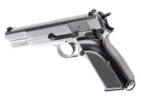 WE Hi-Power Mk3 Full Metal GBB - Silver