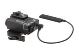 WADSN DBAL Mini Laser Module Rød + IR + Rød Flash + IR Flash - Sort