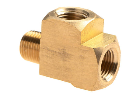 EpeS HPA Twin Coupling T Shape - 2x Inner 1/8NPT - Output L