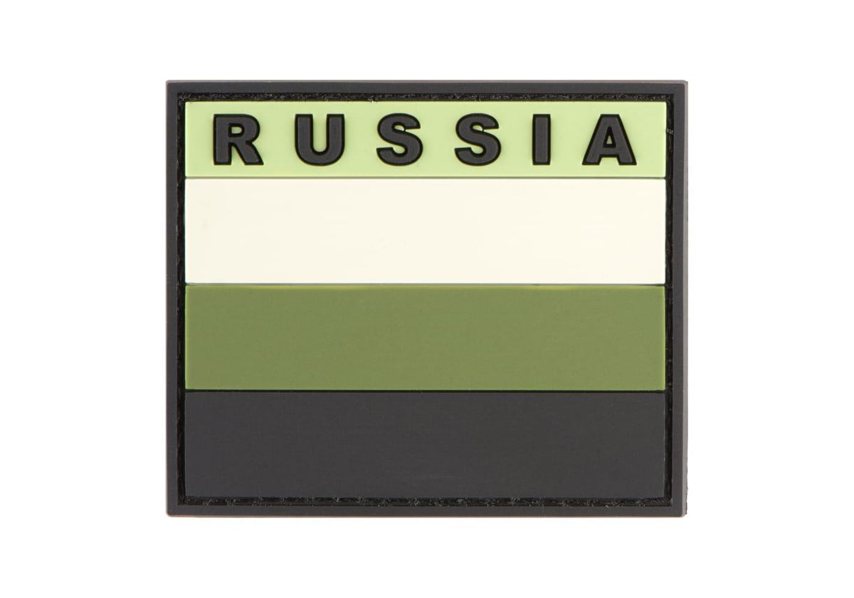 JTG Russia Flag gummipatch - Forest
