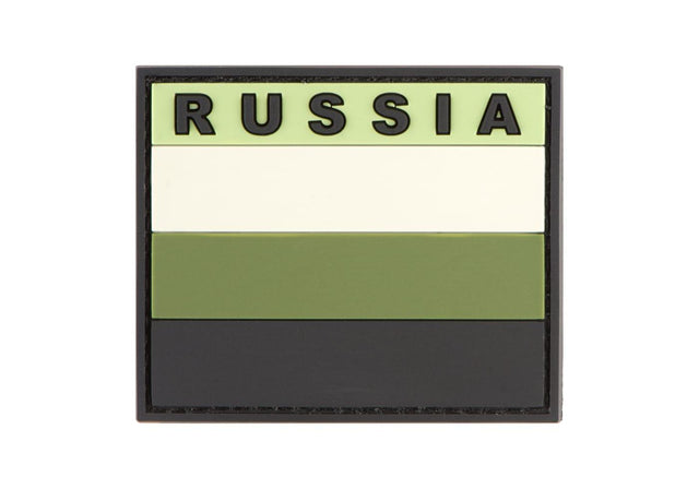 JTG Russia Flag gummipatch - Forest