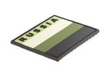 JTG Russia Flag gummipatch - Forest