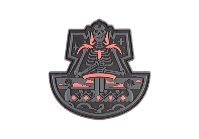 JTG Ghost Ship Skull gummipatch