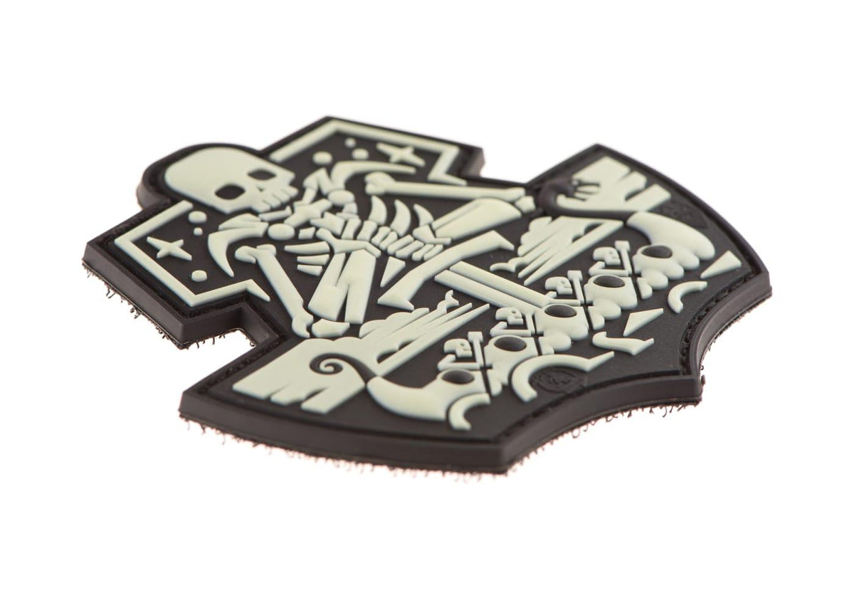 JTG Ghost Ship Skull gummipatch