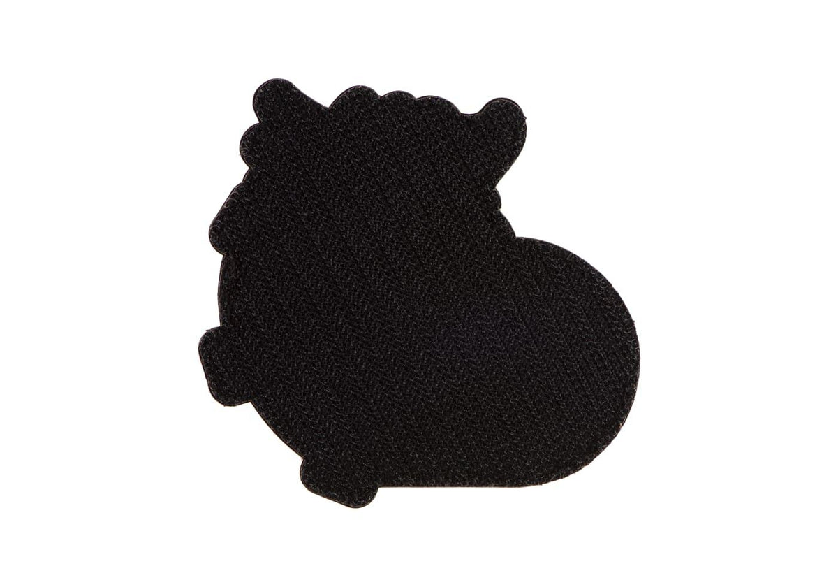 JTG Viking Dragon Ship Head gummipatch - Multicolor