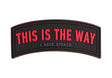 JTG This is the Way gummipatch - Multicolor