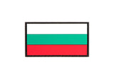 JTG Bulgarian Flag gummipatch - Sort