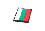 JTG Bulgarian Flag gummipatch - Sort