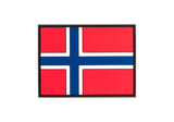 JTG Norway Flag gummipatch - Multicolor