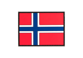 JTG Norway Flag gummipatch - Multicolor