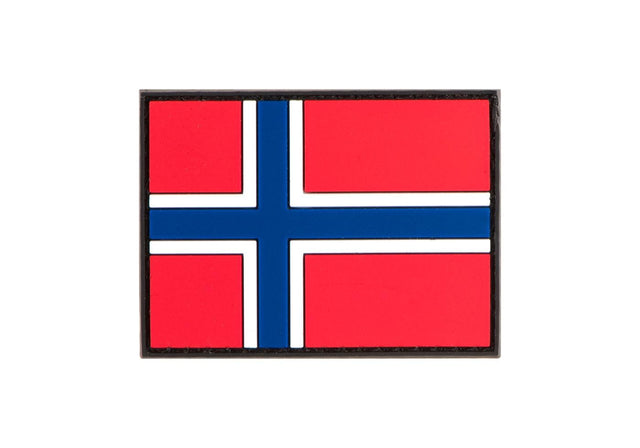 JTG Norway Flag gummipatch - Multicolor