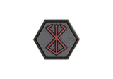 JTG Berserker Rune gummipatch - Multicolor