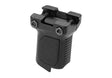 Strike Industries Angled Lodret Picatinny Greb med Cable Management Short - Sort