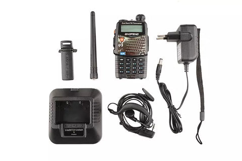 Manual Dual Band Baofeng UV-5RA Radio (VHF/UHF)