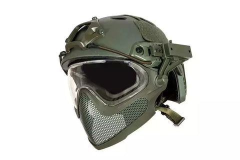 FAST PJ Piloteer II Helmet - OD Green