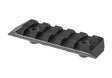 Krytac SilencerCo Keymod Lower Skinne Kit - Sort