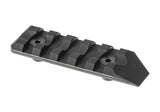 Krytac SilencerCo Keymod Lower Skinne Kit - Sort