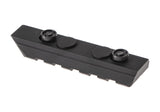 Krytac SilencerCo Keymod Lower Skinne Kit - Sort