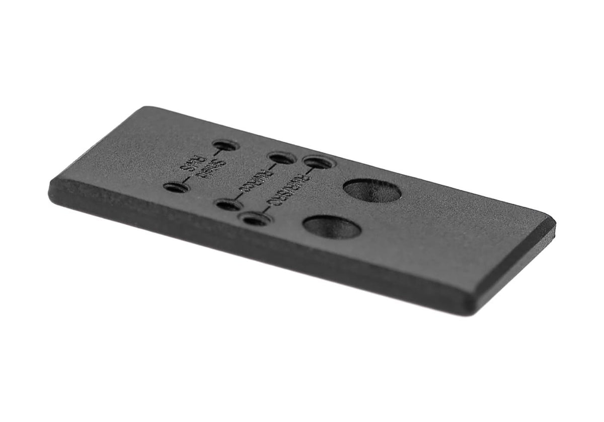 Krytac SilencerCo Maxim 9 Optic Plate - Sort