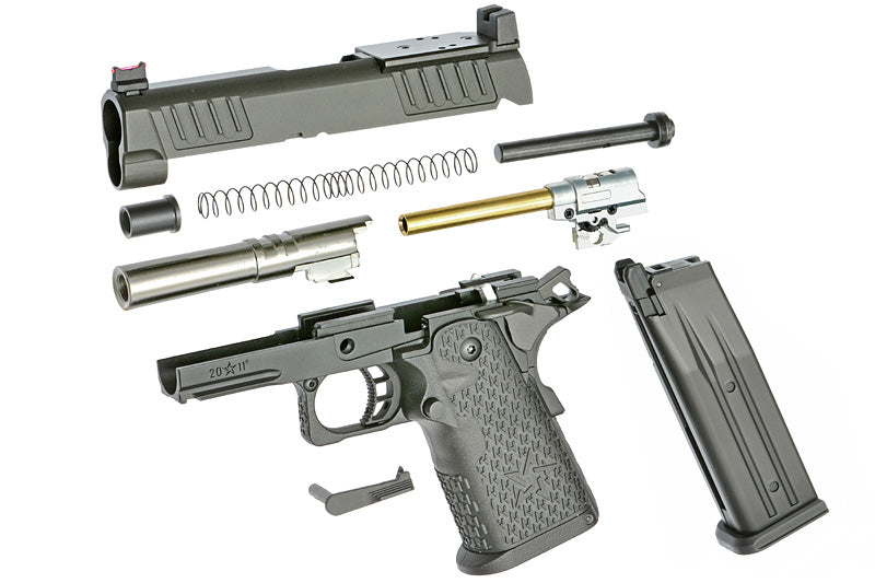 Licenseret STACCATO 2011 C2 pistol replica - Sort