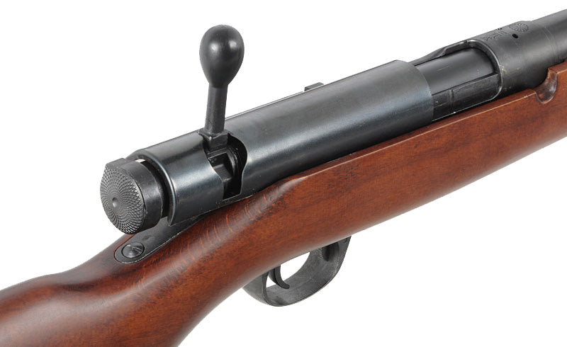 Type 38 bolt-action airsoft riffel - ægte træ