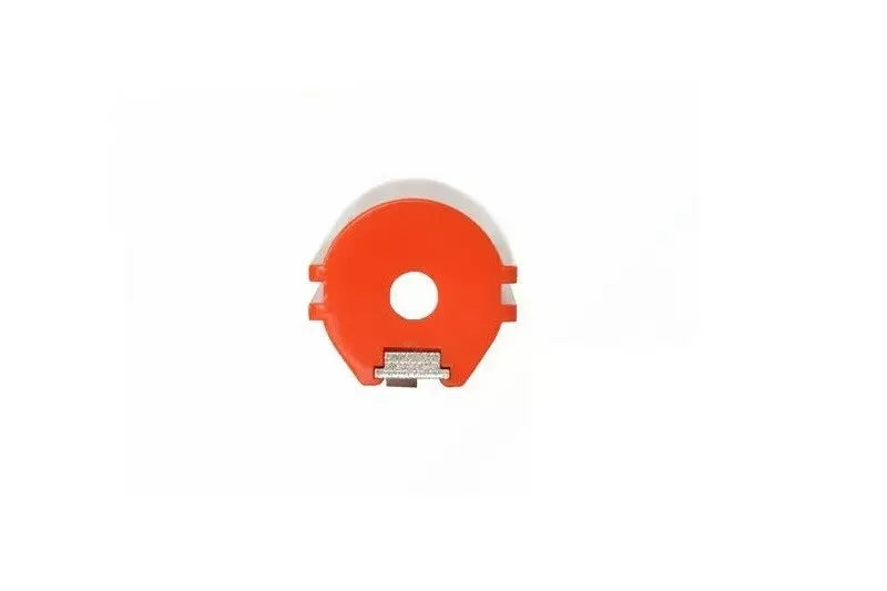 Letvægtsstempel, 15 halve tænder - orange