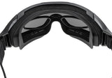 SwissEye F-Tac Goggle Smoke / Orange / Clear - Sort