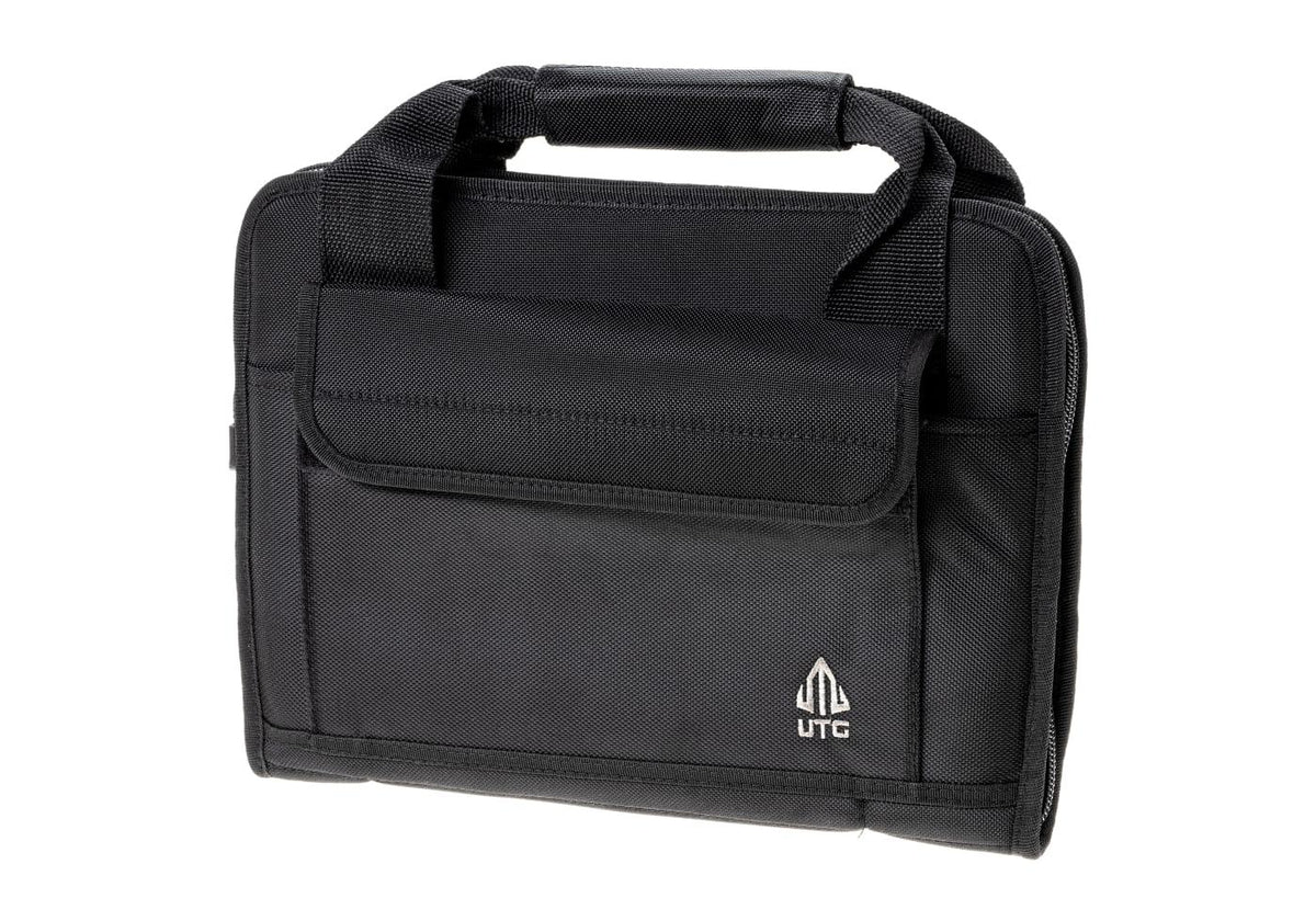 Leapers Deluxe Dobbelt pistoltaske - Sort