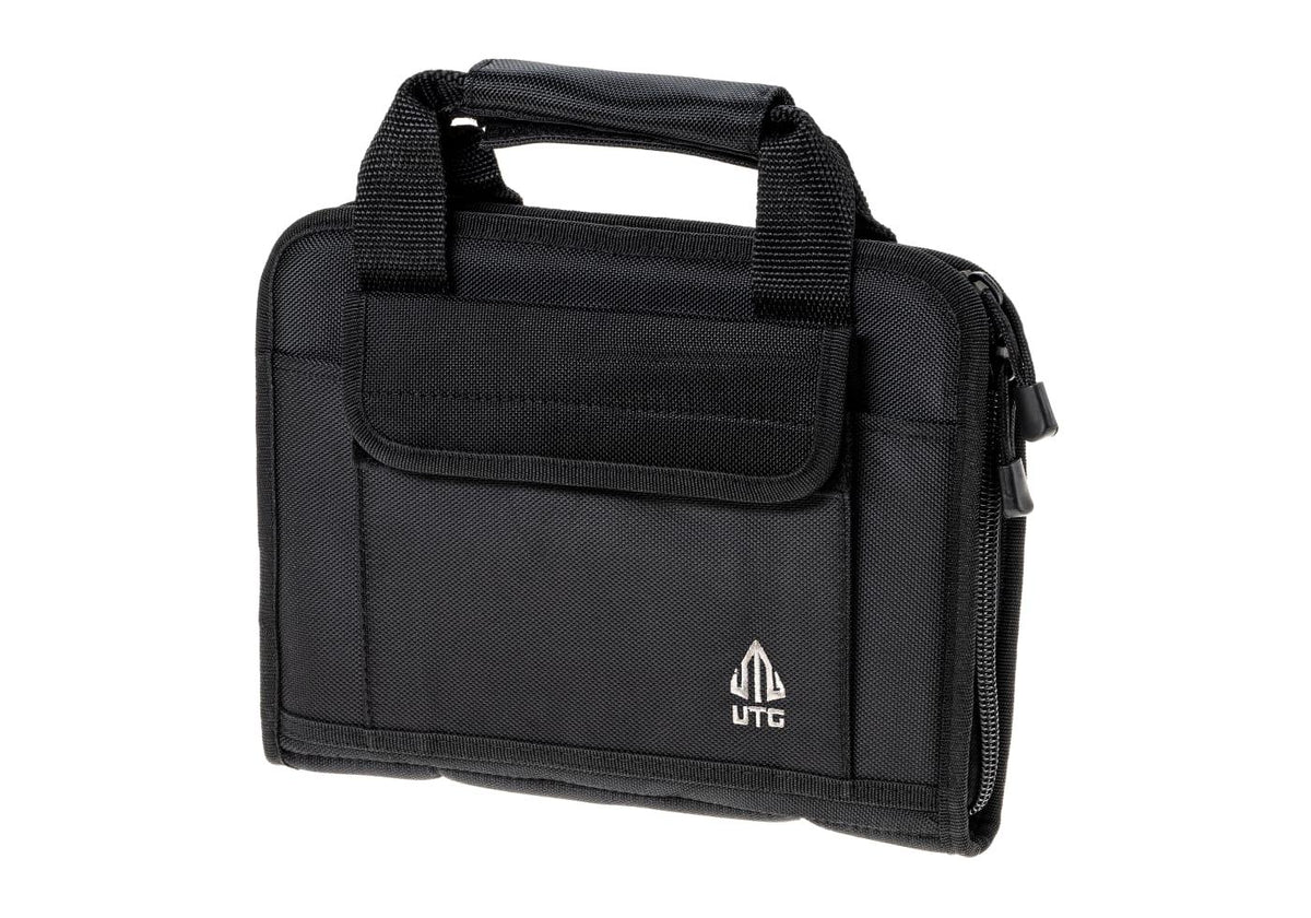 Leapers Homeland Security Deluxe Enkelt pistoltaske - Sort