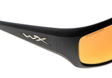 Wiley X WX Omega Captivate Polariseret Bronze Spejl - Sort