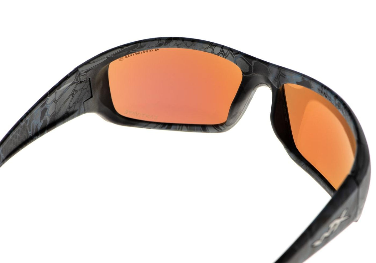 Wiley X WX Omega Captivate Polariseret Grøn Spejl - Kryptek Neptune