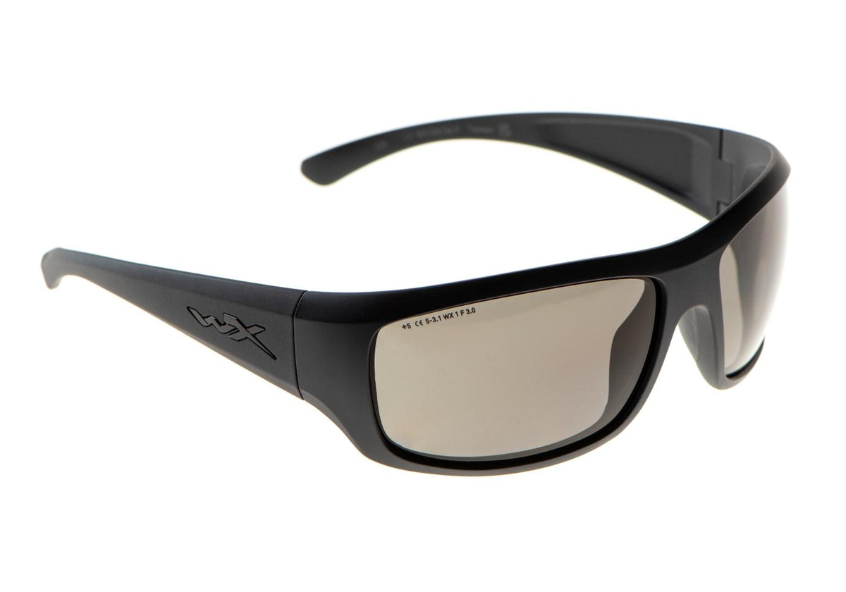 Wiley X WX Omega Captivate Polariseret Grå - Sort