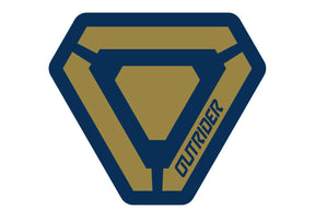 Outrider Taktisk Triangle Mellem Patch - Blå
