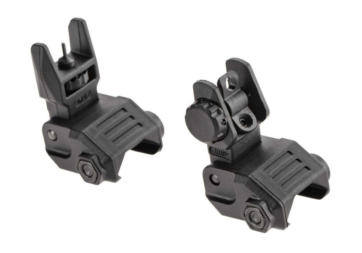 DLG Tactical Lav Profil Foldbar Sigte Set - Sort