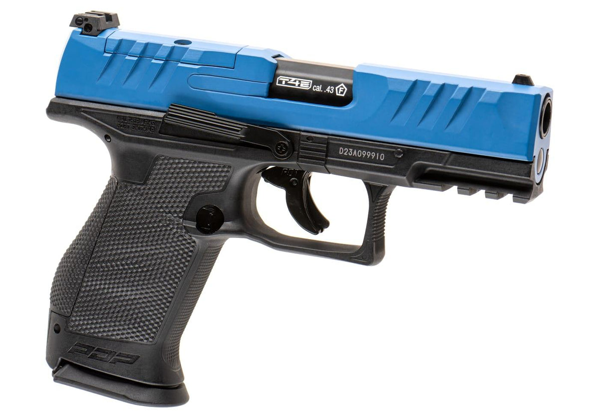 Walther T4E PDP Compact 4" .43 cal - Blå