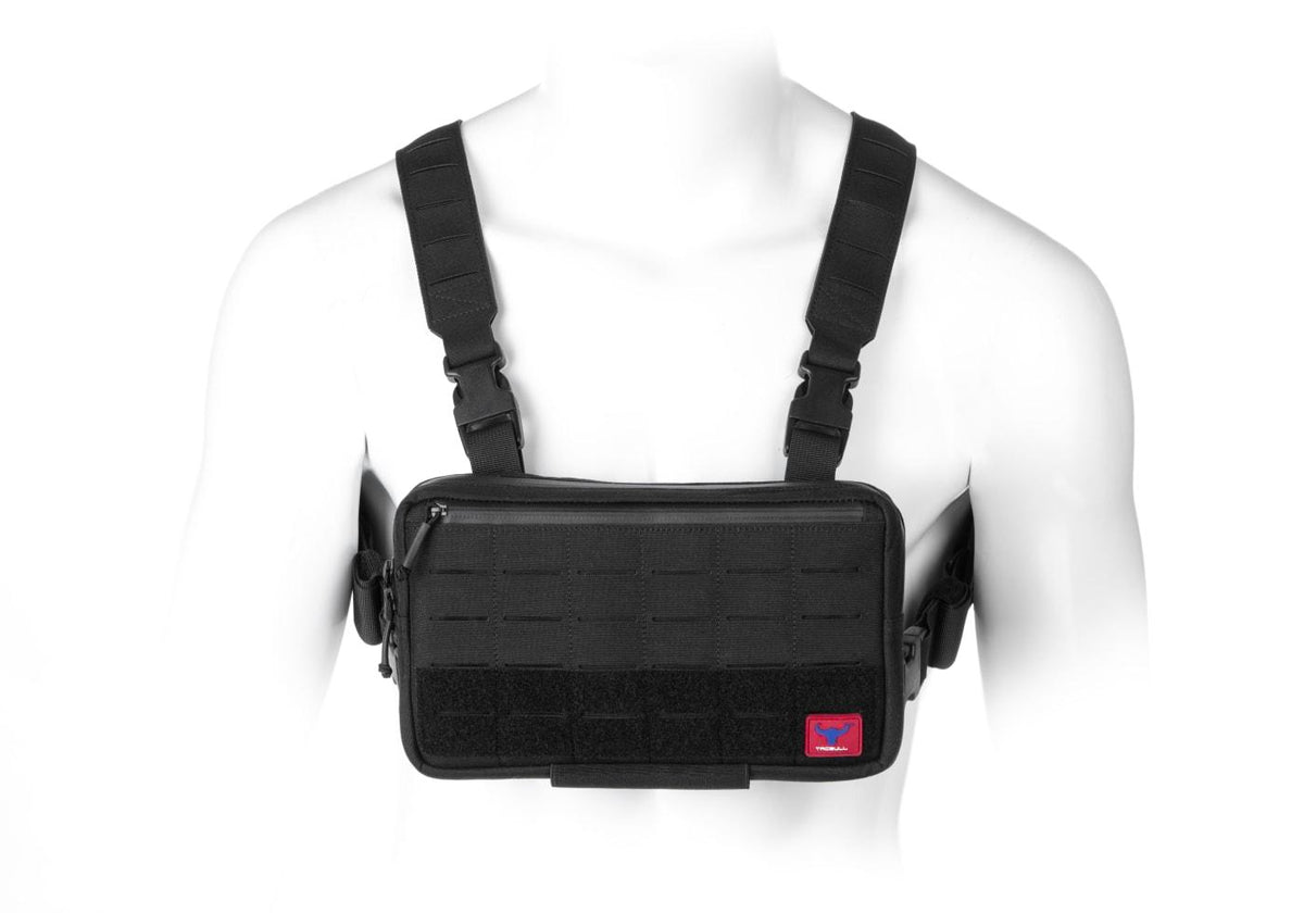 Tacbull OX Taktisk Chest Rig - Sort