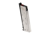 AW Custom Magazin 1911 Enkelt Stack GBB 15rds - Sølv