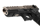 AW Custom VX0200 Hex Cut Full Metal GBB - Silver