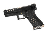 AW Custom VX0201 Hex Cut Full Metal GBB - Black